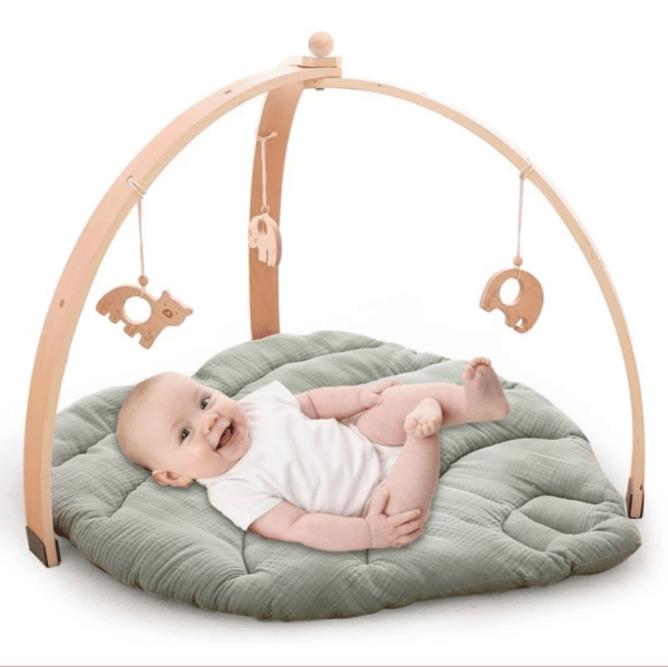 wooden play gym